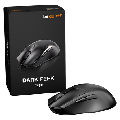 be quiet! Dark Perk Ergo Gaming Maus kabellos schwarz