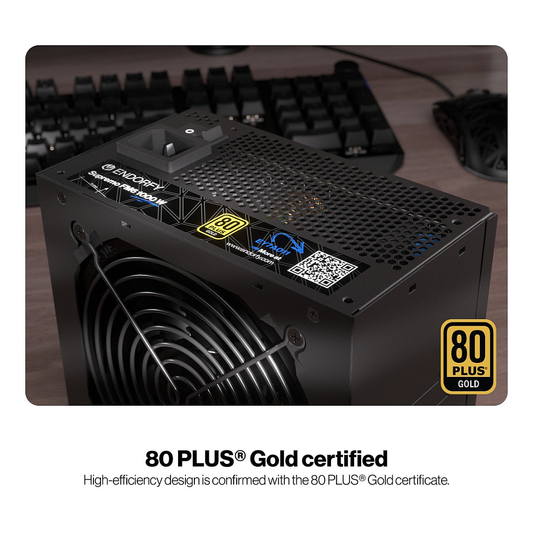 1000W ENDORFY Supremo FM6 80 PLUS Gold