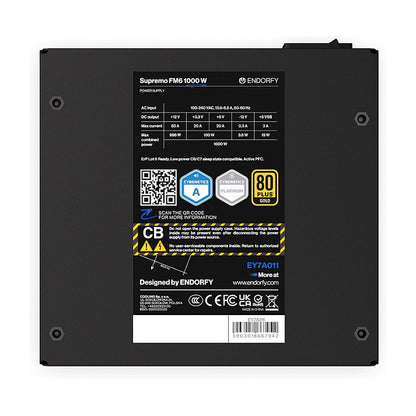 1000W ENDORFY Supremo FM6 80 PLUS Gold