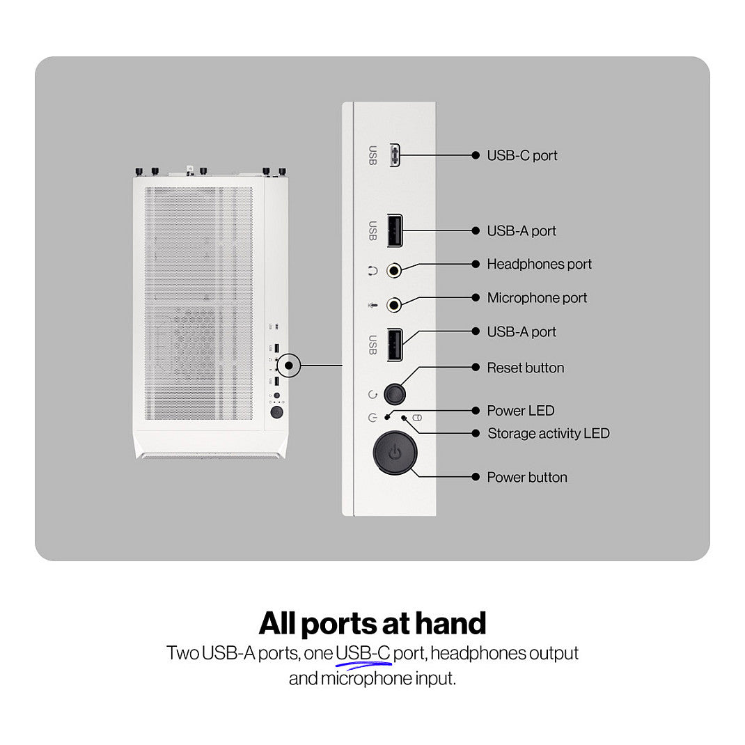 Midi ENDORFY ARX 500 ARGB White