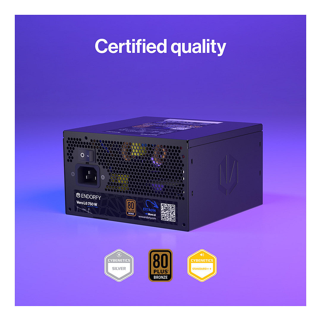750W ENDORFY Vero L6 80 PLUS Bronze