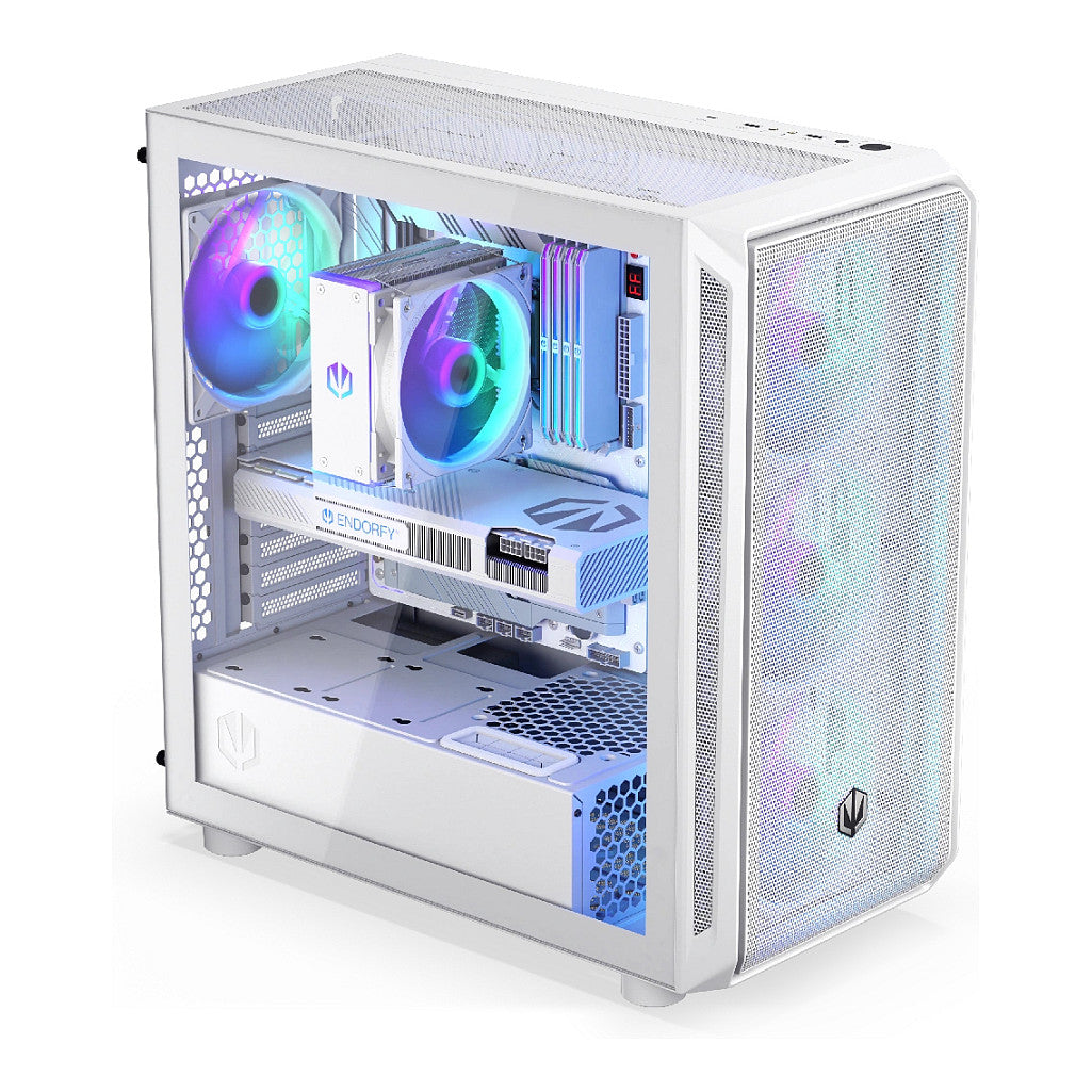 ENDORFY Arx 700 ARGB White Tempered Glass