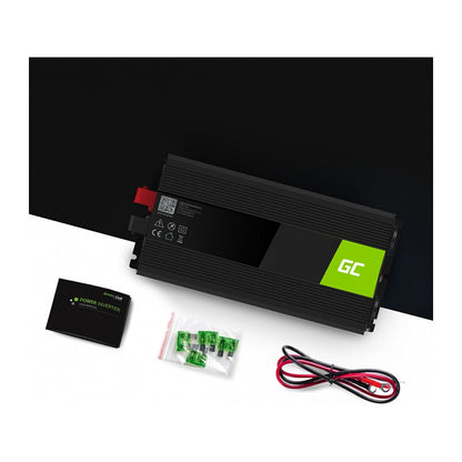 Green Cell KFZ Spannungswandler Power Inverter 15V > 230V 3000/6000W