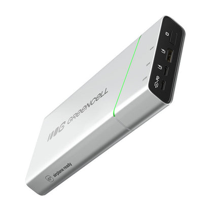 Powerbank Green Cell PowerPlay Ultra 1xUSB-A 2xUSB-C Power Delivery 20800mAh 65W Black