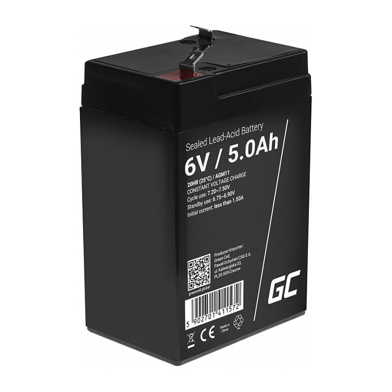 Green Cell USV-Akku Sealed Lead Acid 5Ah