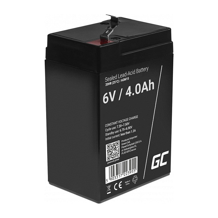 Green Cell USV-Akku Sealed Lead Acid 4Ah