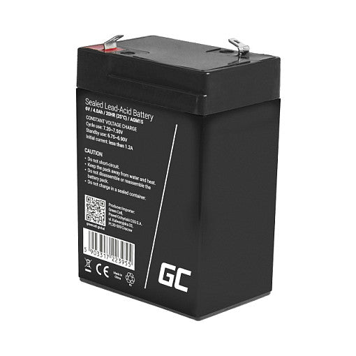 Green Cell USV-Akku Sealed Lead Acid 4Ah