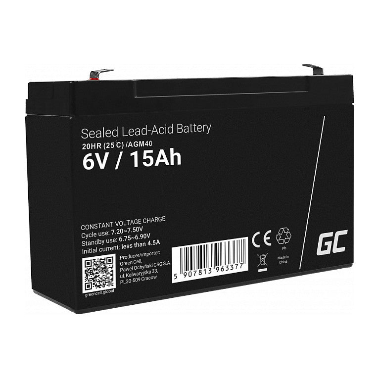 Green Cell USV-Akku Bleisäure 12V