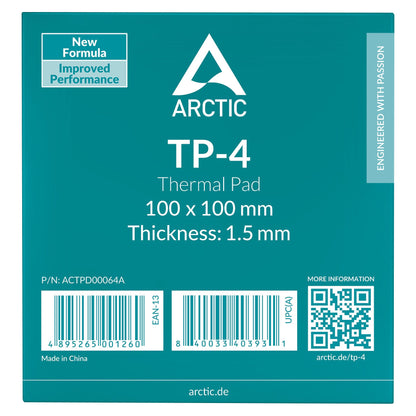 K Arctic Thermal Pad - ATP-4, -40-200 °C, 100/100/1,5mm