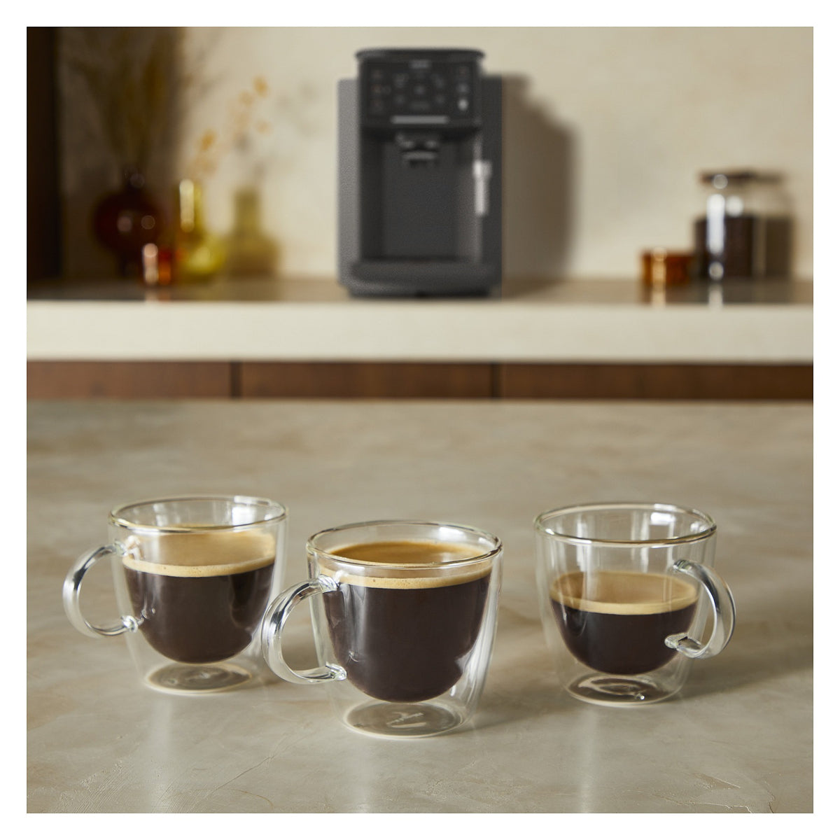 Krups Sensation Kaffeevollautomat mit Milchschaumdüse EA910810