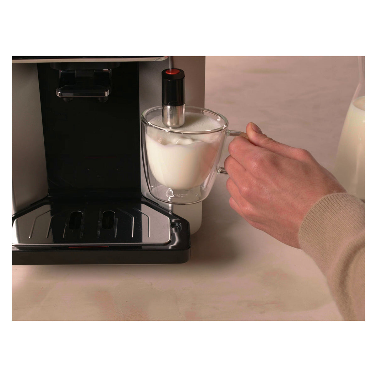 Krups Sensation Kaffeevollautomat mit Milchschaumdüse EA910810