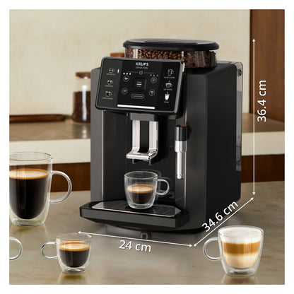 Krups Sensation Kaffeevollautomat mit Milchschaumdüse EA910810