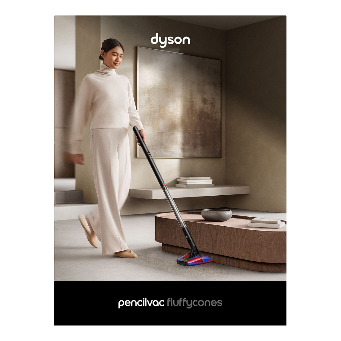 Dyson PencilVac Fluffycones - Stabstaubsauger - Schwarz, Grau