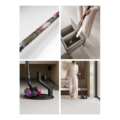 Dyson PencilVac Fluffycones - Stabstaubsauger - Schwarz, Grau