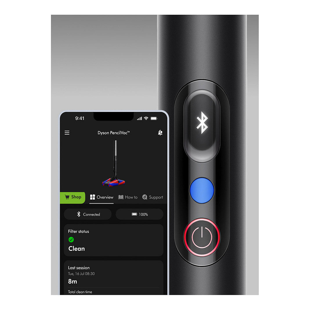 Dyson PencilVac Fluffycones - Stabstaubsauger - Schwarz, Grau
