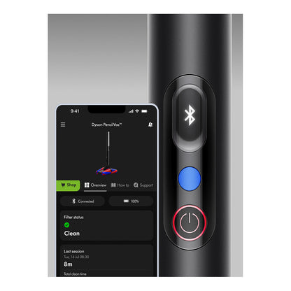 Dyson PencilVac Fluffycones - Stabstaubsauger - Schwarz, Grau