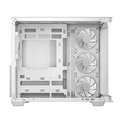 DeepCool CG530U 4F WH ATX Curved Glass Panoramic Case White