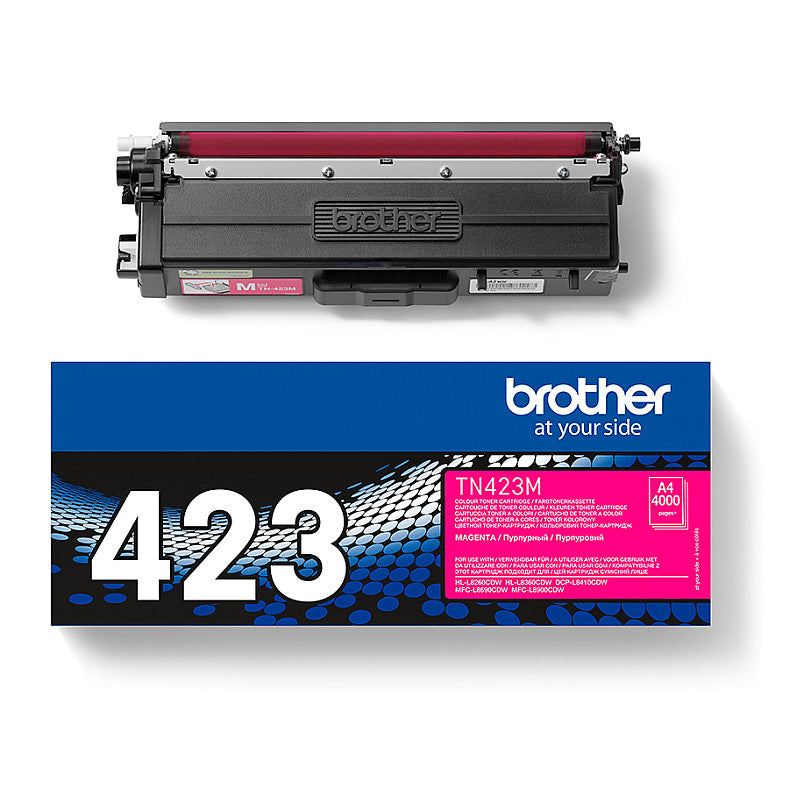 Brother Toner TN-423M Magenta bis zu 4.000 Seiten nach ISO 19798