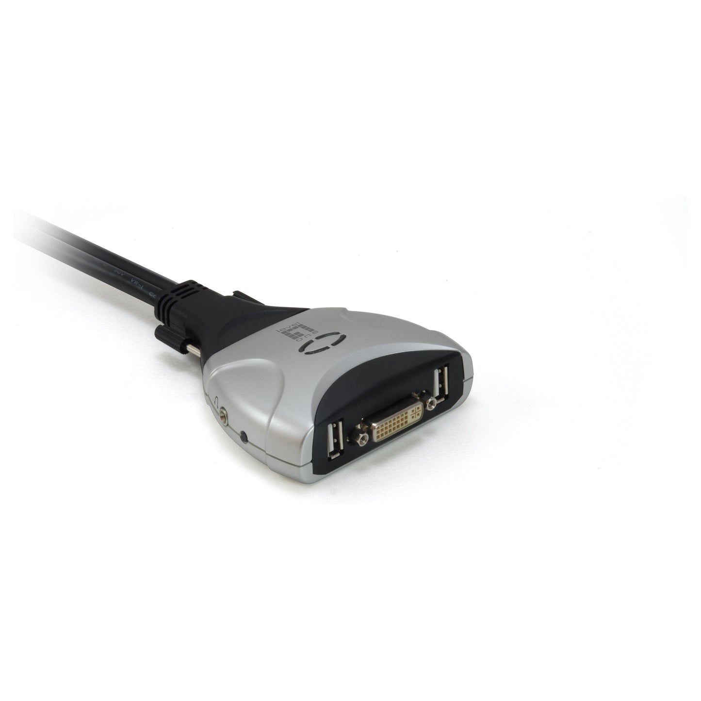 KVM Switch 2x DVI/USB KVM-0260 V2 mit Audio
