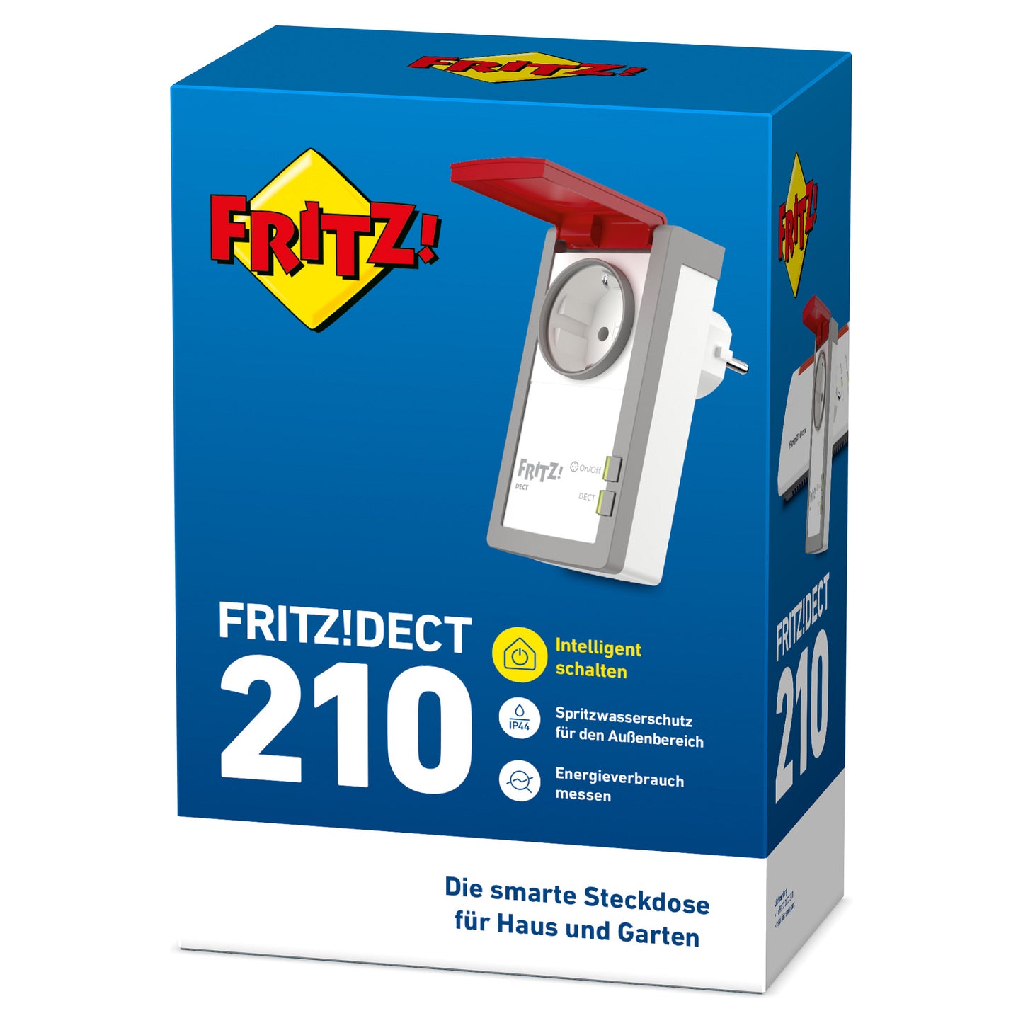 Steckdose AVM FRITZ! DECT 210 IP44 außen Strommessfunktion