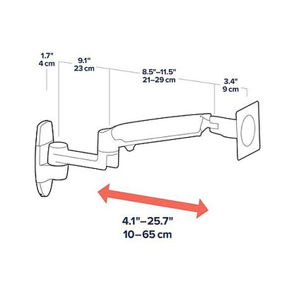 Ergotron LX Arm Wandmontage -61cm