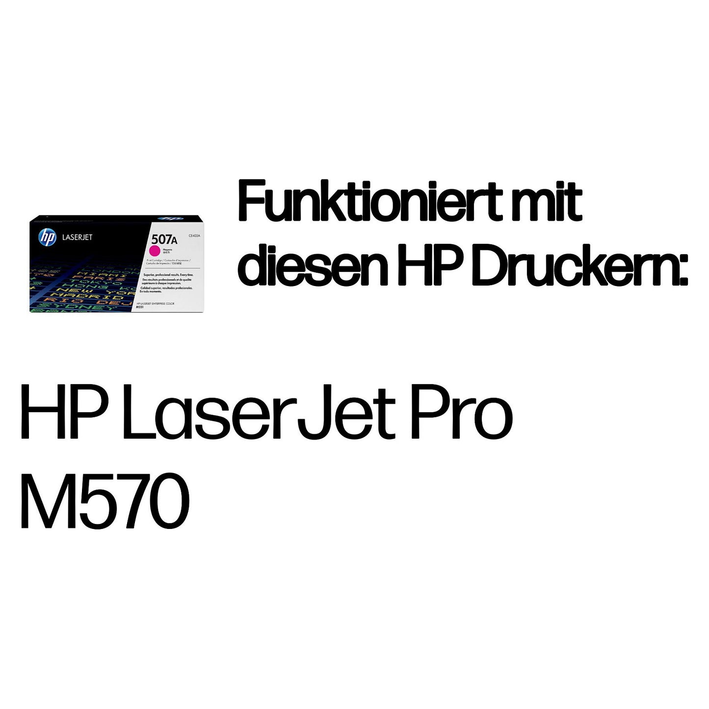 HP 507A original Toner cartridge CE403A magenta standard capacity 6.000 pages 1-pack
