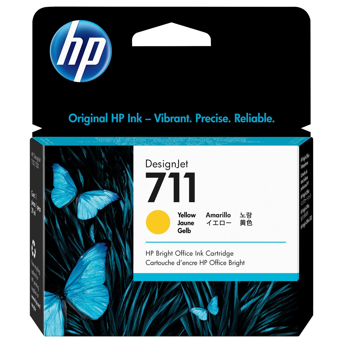 HP 711 Original Tinte gelb Standardkapazitt 29ml 1er-Pack