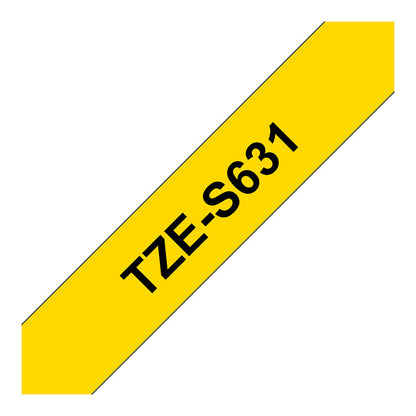 Brother TZE-S631 LAMINATED TAPE 12mm 8