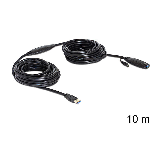 DELOCK Kabel USB 3.0 Verlngerung. aktiv 10 m