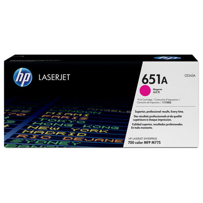 HP 651A Original Toner magenta Standardkapazitt 16.000 Seiten 1er-Pack