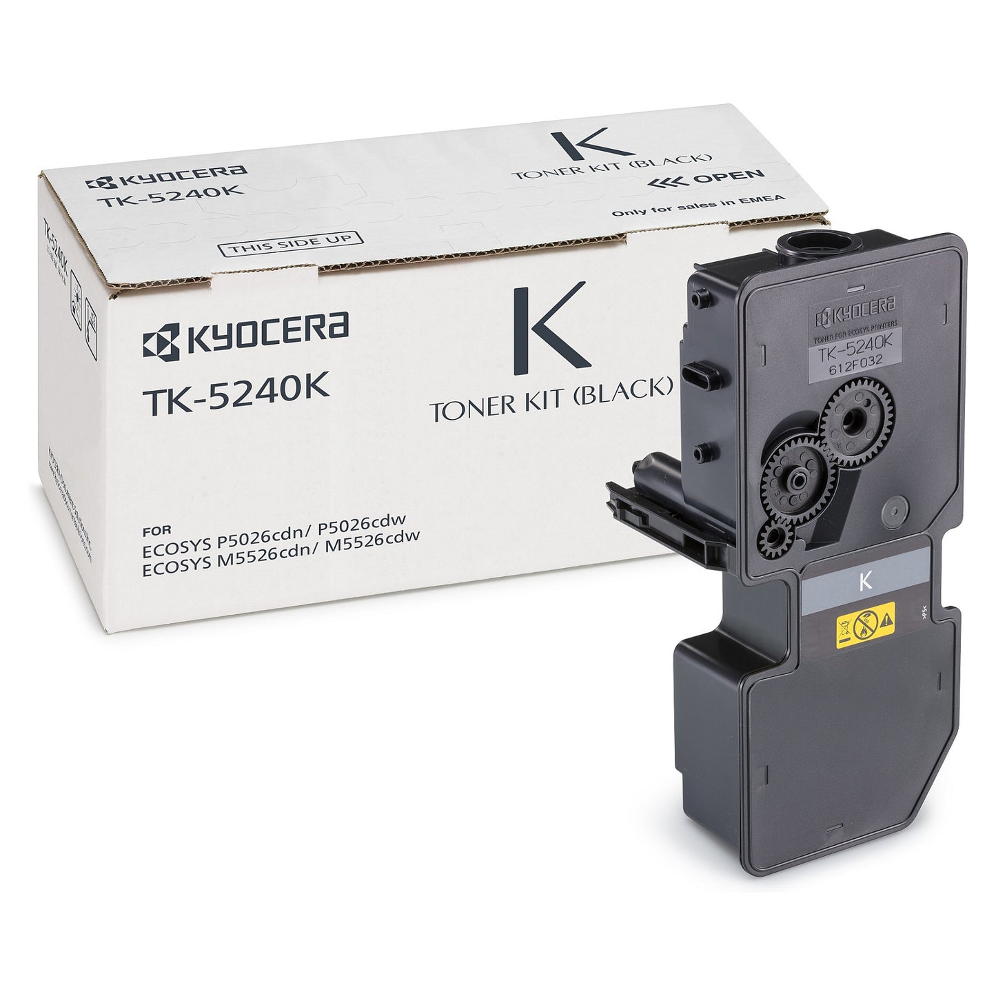 Kyocera Toner TK-5240K Schwarz bis zu 4.000 Seiten gem. ISO/IEC 19798