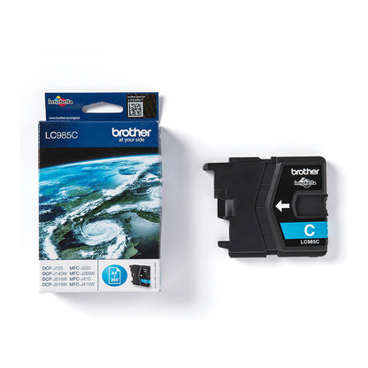 Brother Tinte LC-985C Cyan bis zu 260 Seiten nach ISO/IEC 24711