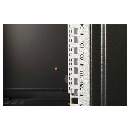 DIGITUS Netzwerkschrank Unique 12HE 643x600x600mm schwarz