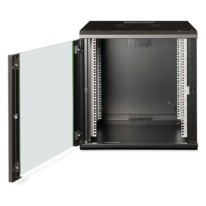 DIGITUS Netzwerkschrank Unique 12HE 643x600x600mm schwarz