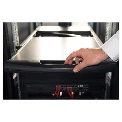 Digitus 17" LCD KVM Konsole, 1-Port VGA, deutsche Tastatur