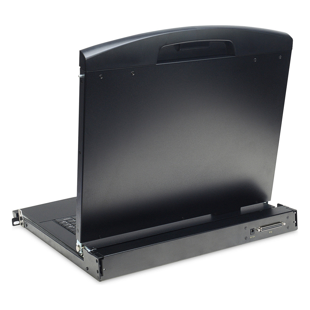 Digitus 17" LCD KVM Konsole, 8-Port VGA, deutsche Tastatur