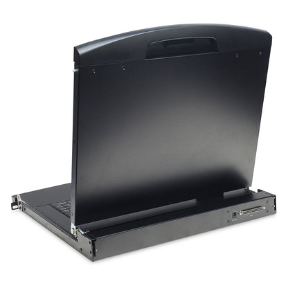 Digitus 17" LCD KVM Konsole, 8-Port VGA, deutsche Tastatur