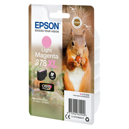 Epson Tinte 378XL C13T37964010 Hellmagenta bis zu 830 Seiten
