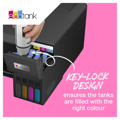 Epson Tinte 1LB 106 EcoTank Cyan ink bottle