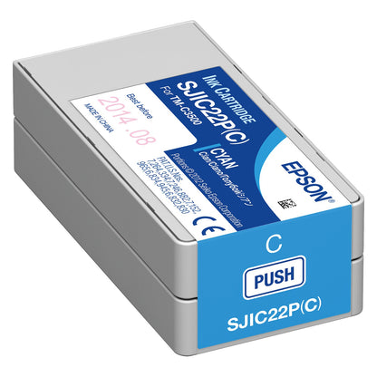 Epson Tinte SJIC22P(C) C33S020602 Cyan