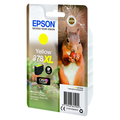 Epson Tinte 378XL C13T37944010 Gelb bis zu 830 Seiten