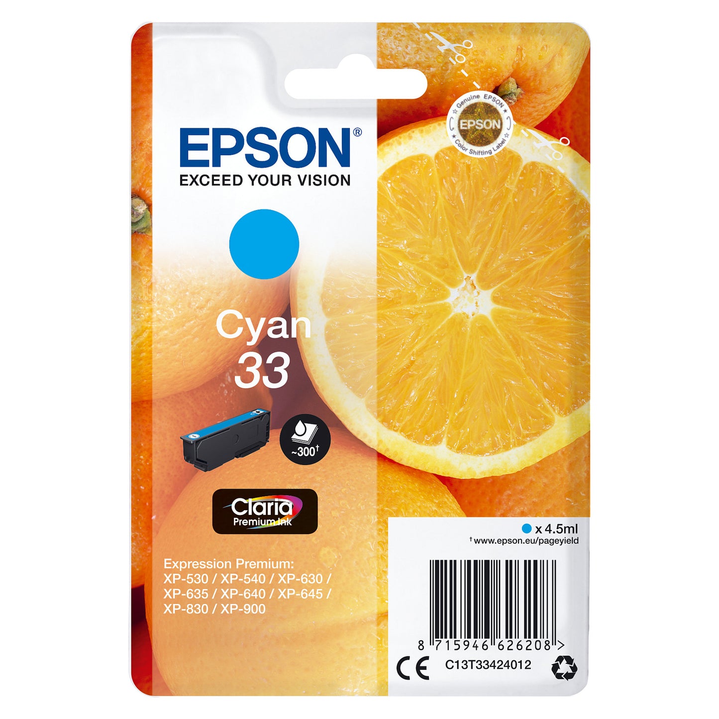 Epson C13T33424012 cyan