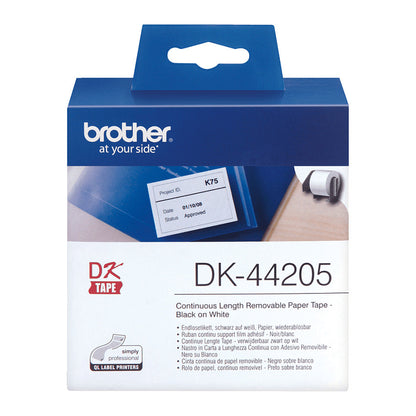 ZUB Brother Klebeetiketten Rolle