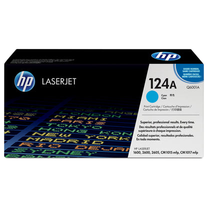 HP Toner 124A Q6001A Cyan