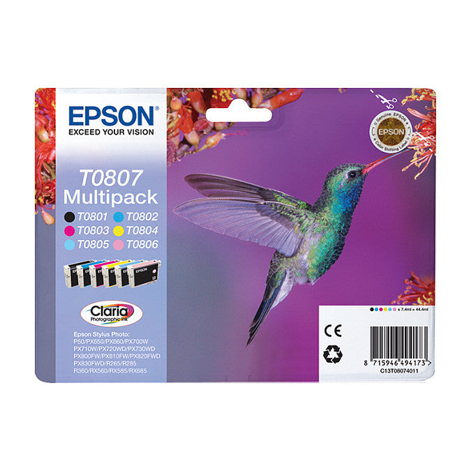 Epson T080740 Multipack NEU!