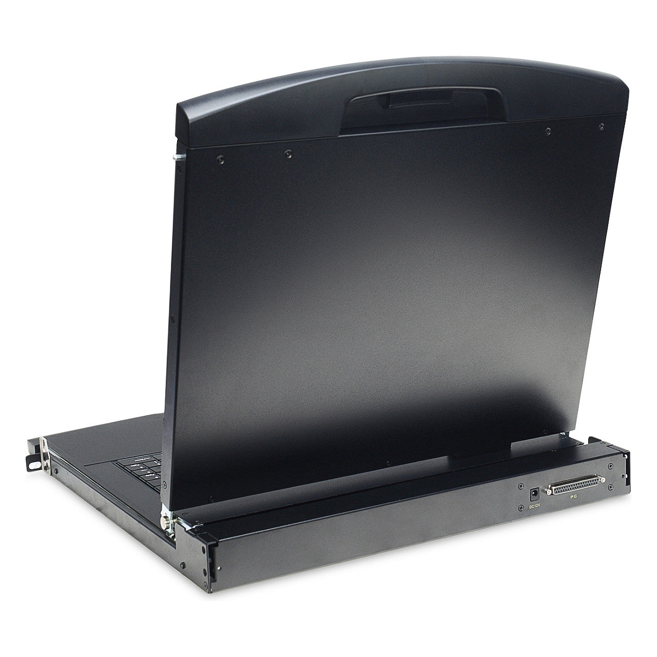 Digitus 19" LCD KVM Konsole, 8-Port VGA, deutsche Tastatur
