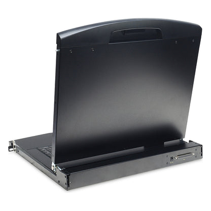 Digitus 19" LCD KVM Konsole, 8-Port VGA, deutsche Tastatur