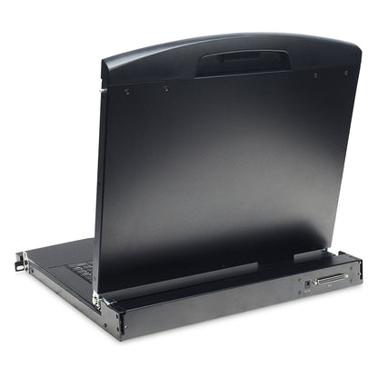 Digitus 19" LCD KVM Konsole, 16-Port VGA, deutsche Tastatur