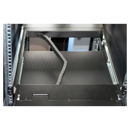 Digitus 19" LCD KVM Konsole, 8-Port CAT 5, deutsche Tastatur