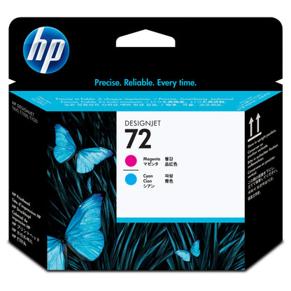 HP 72 original printhead C9383A magenta and cyan standard capacity 1-pack